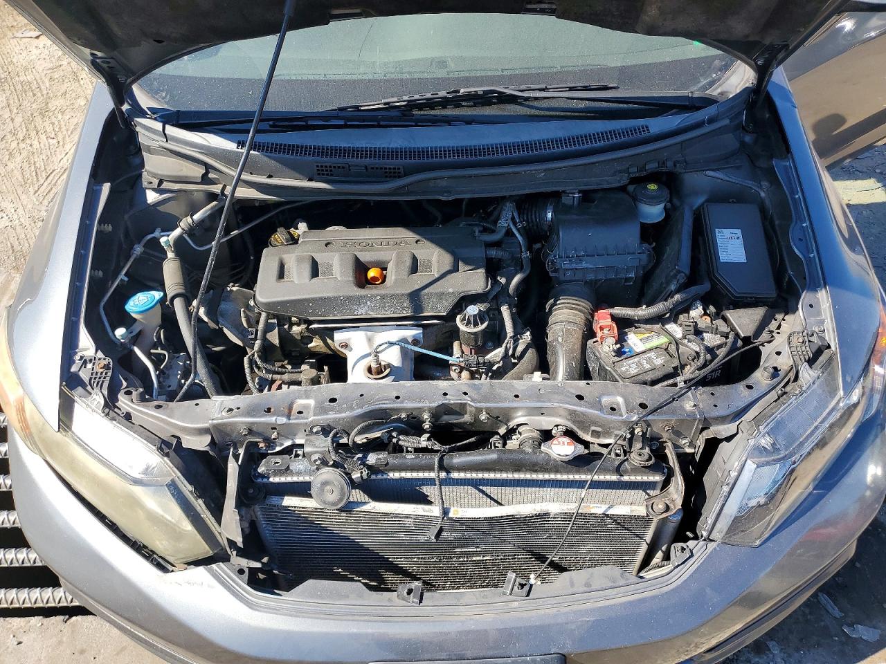 2012 Honda Civic Ex Gray vin: 19XFB2F86CE081224