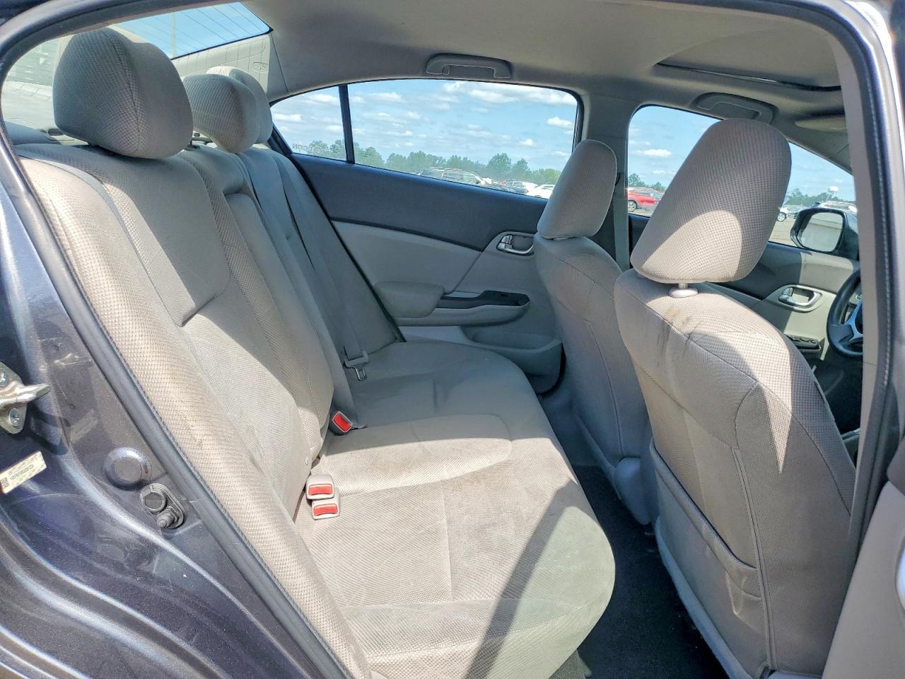 2012 Honda Civic Ex Gray vin: 19XFB2F86CE081224