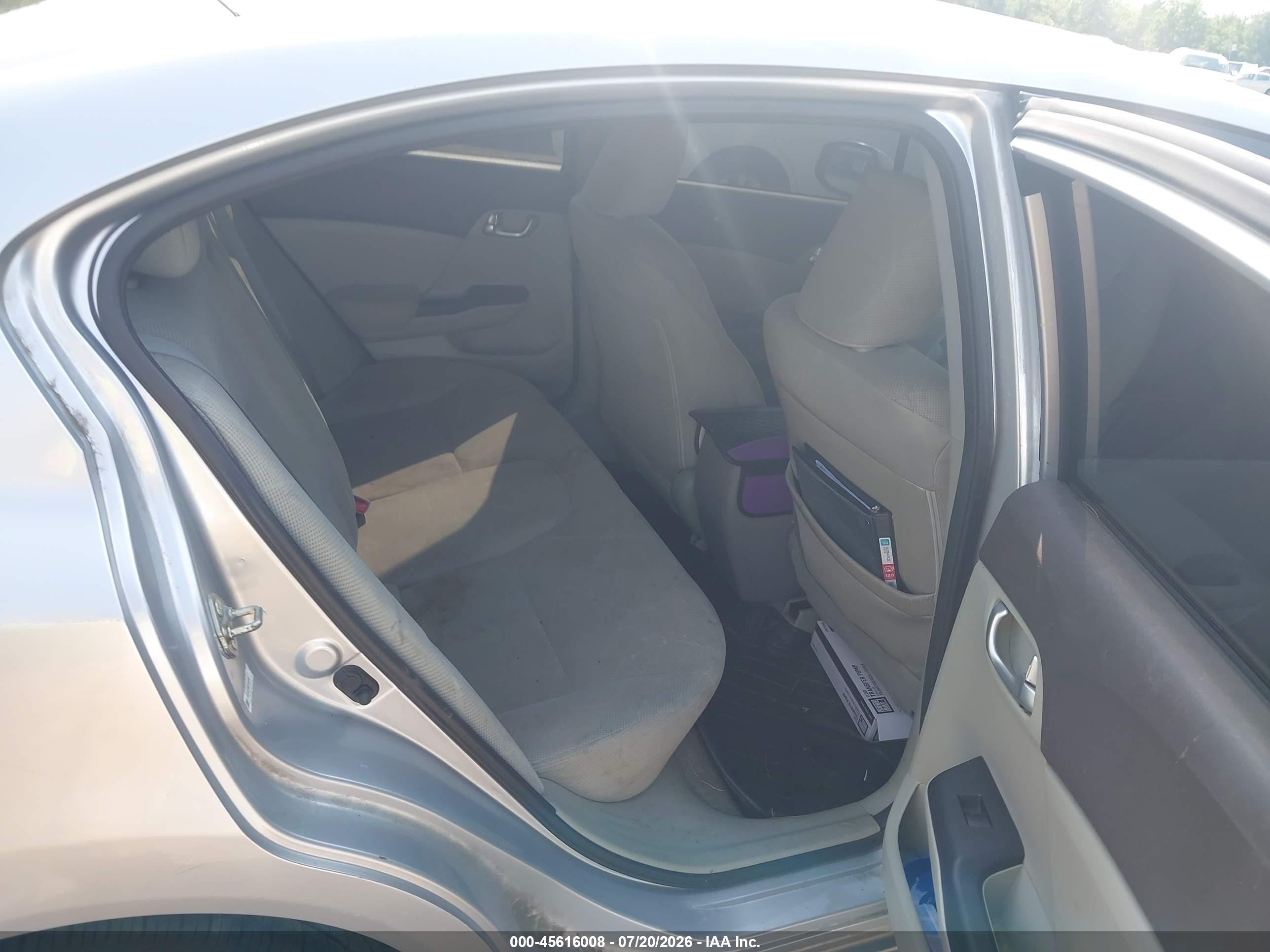 2012 Honda Civic Ex Silver vin: 19XFB2F86CE320383