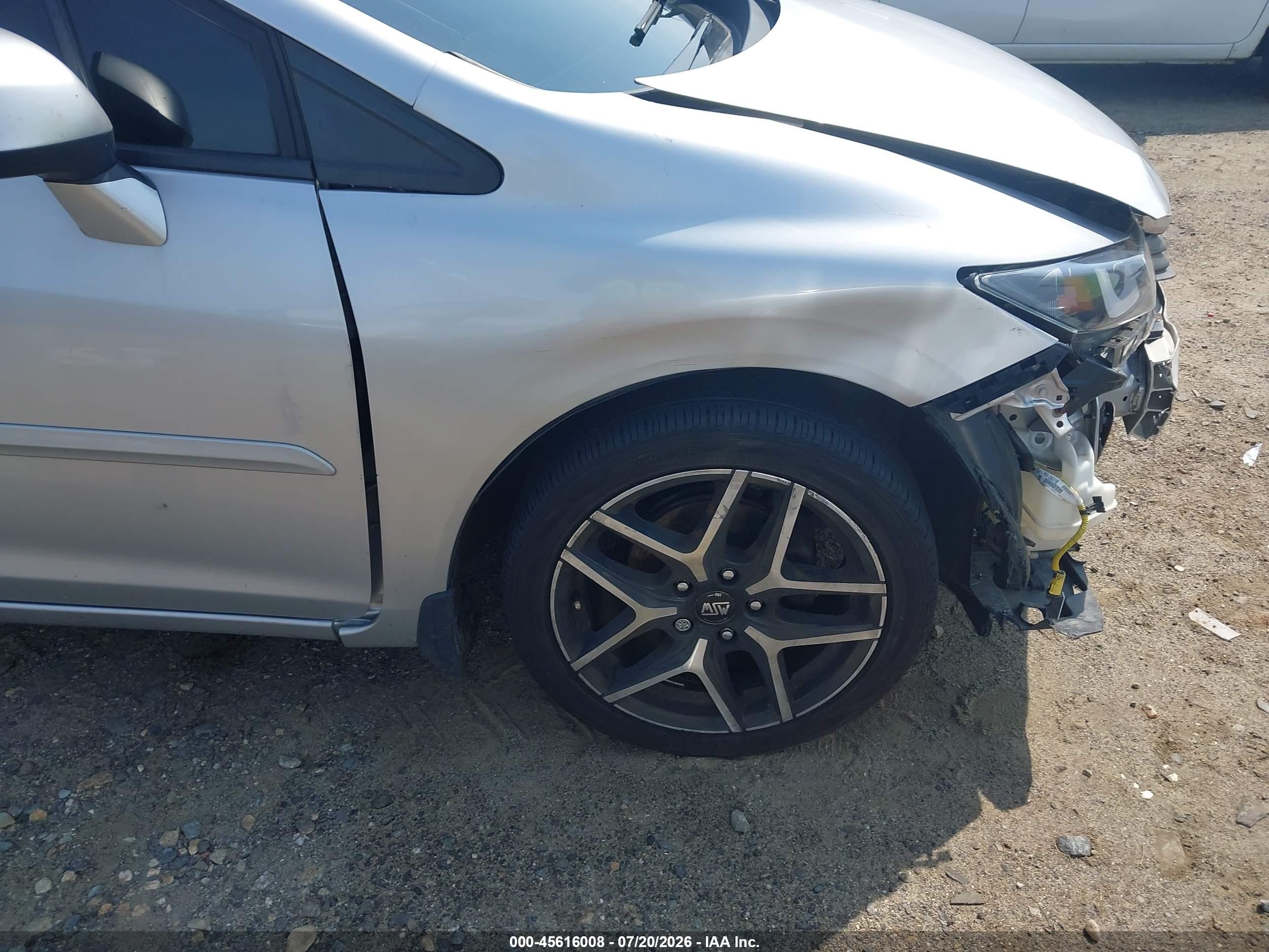 2012 Honda Civic Ex Silver vin: 19XFB2F86CE320383