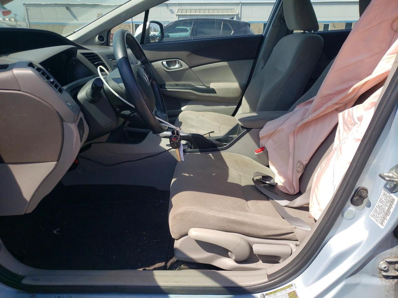 2012 Honda Civic Ex Silver vin: 19XFB2F86CE325714