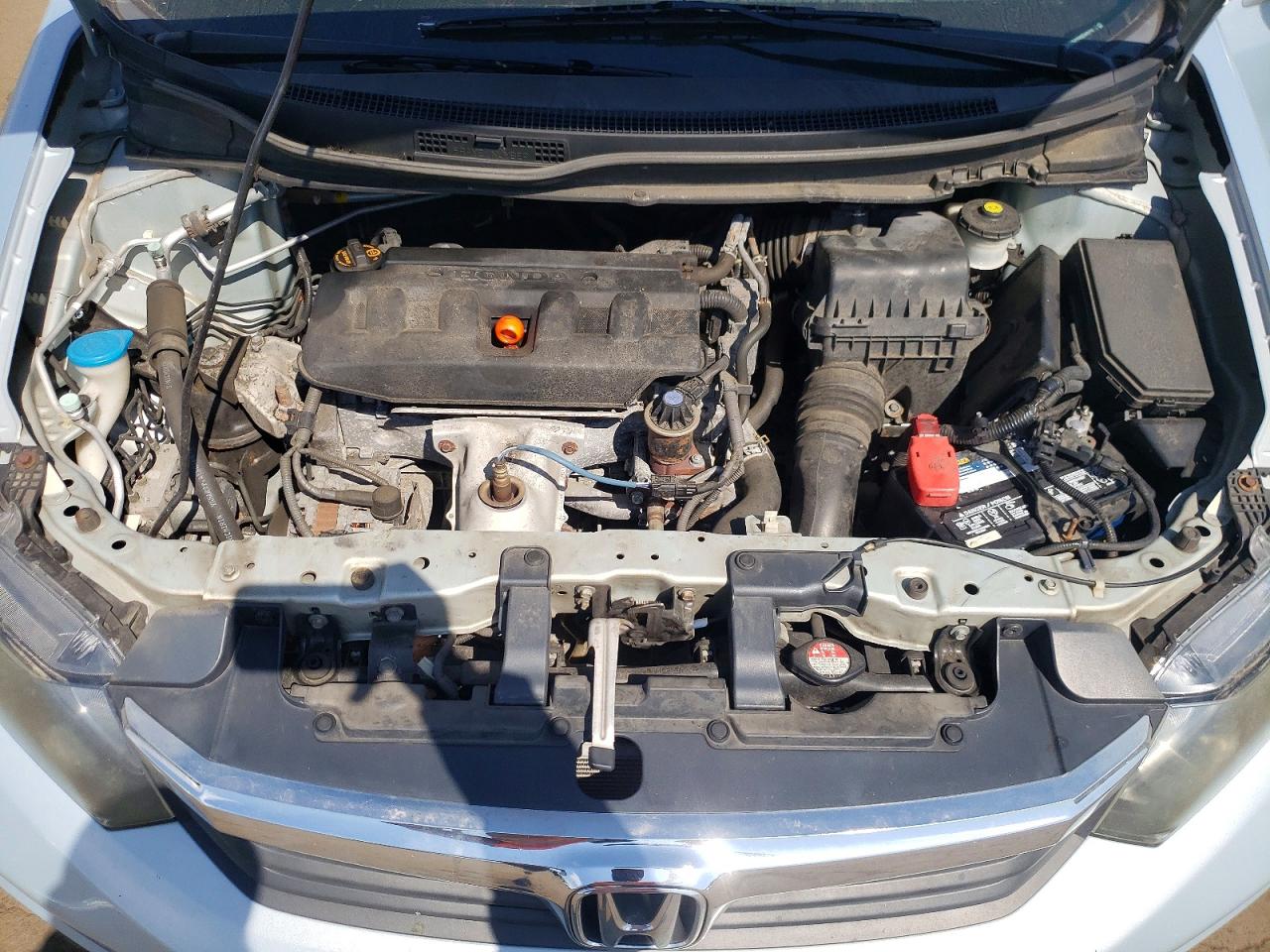 2012 Honda Civic Ex Silver vin: 19XFB2F86CE325714