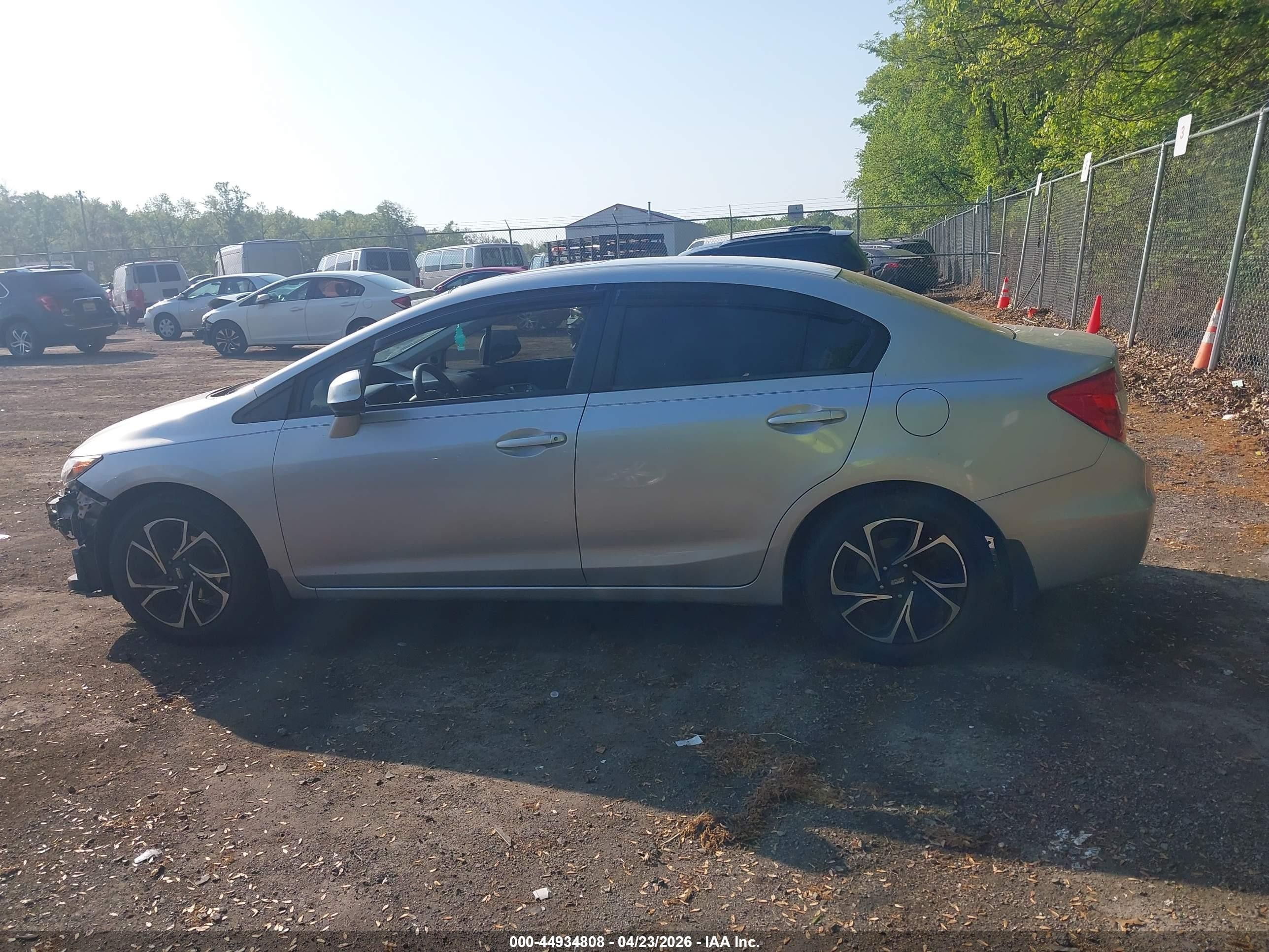 2012 Honda Civic Ex Silver vin: 19XFB2F86CE346109