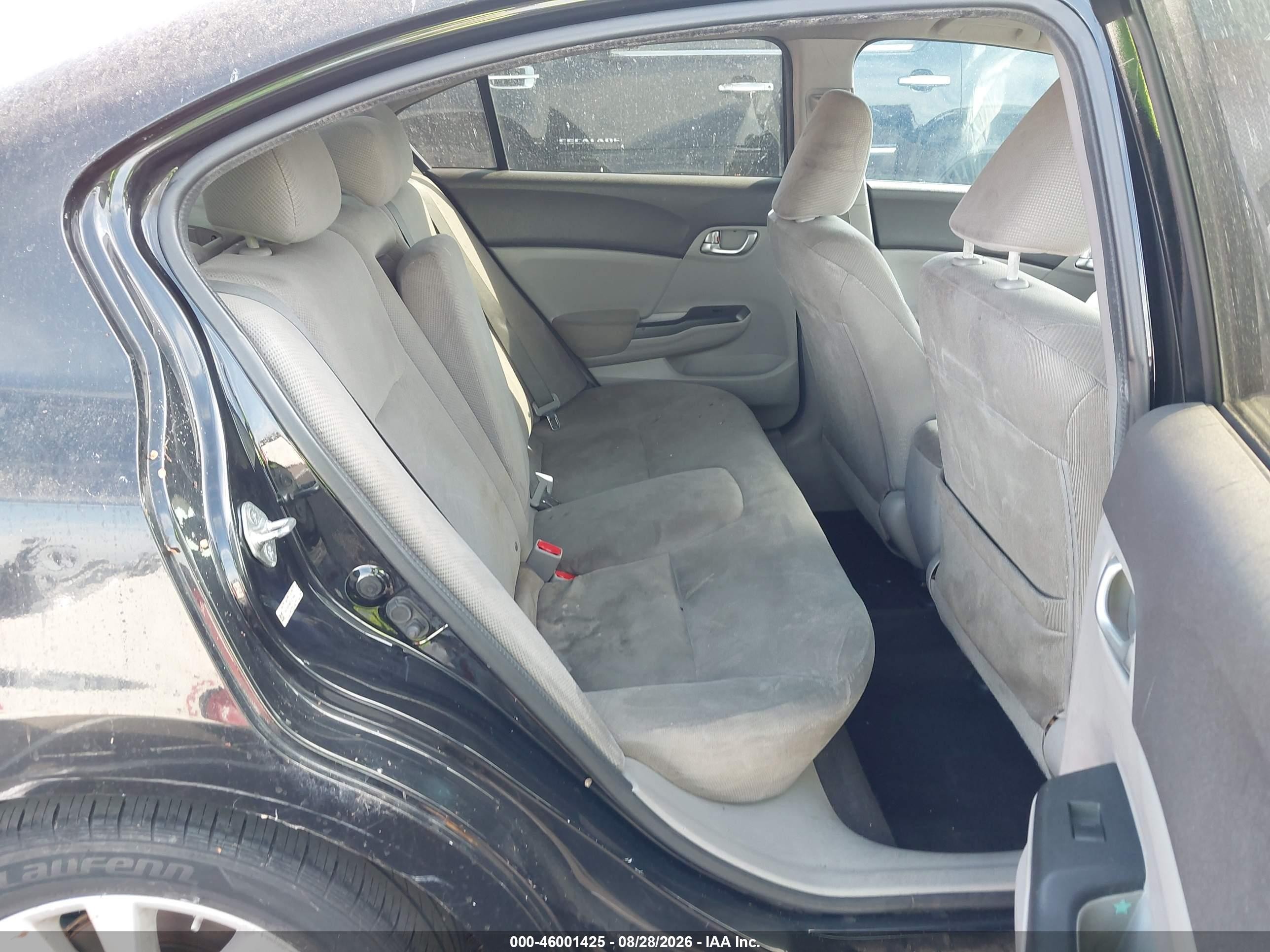 2012 Honda Civic Ex Black vin: 19XFB2F86CE377859