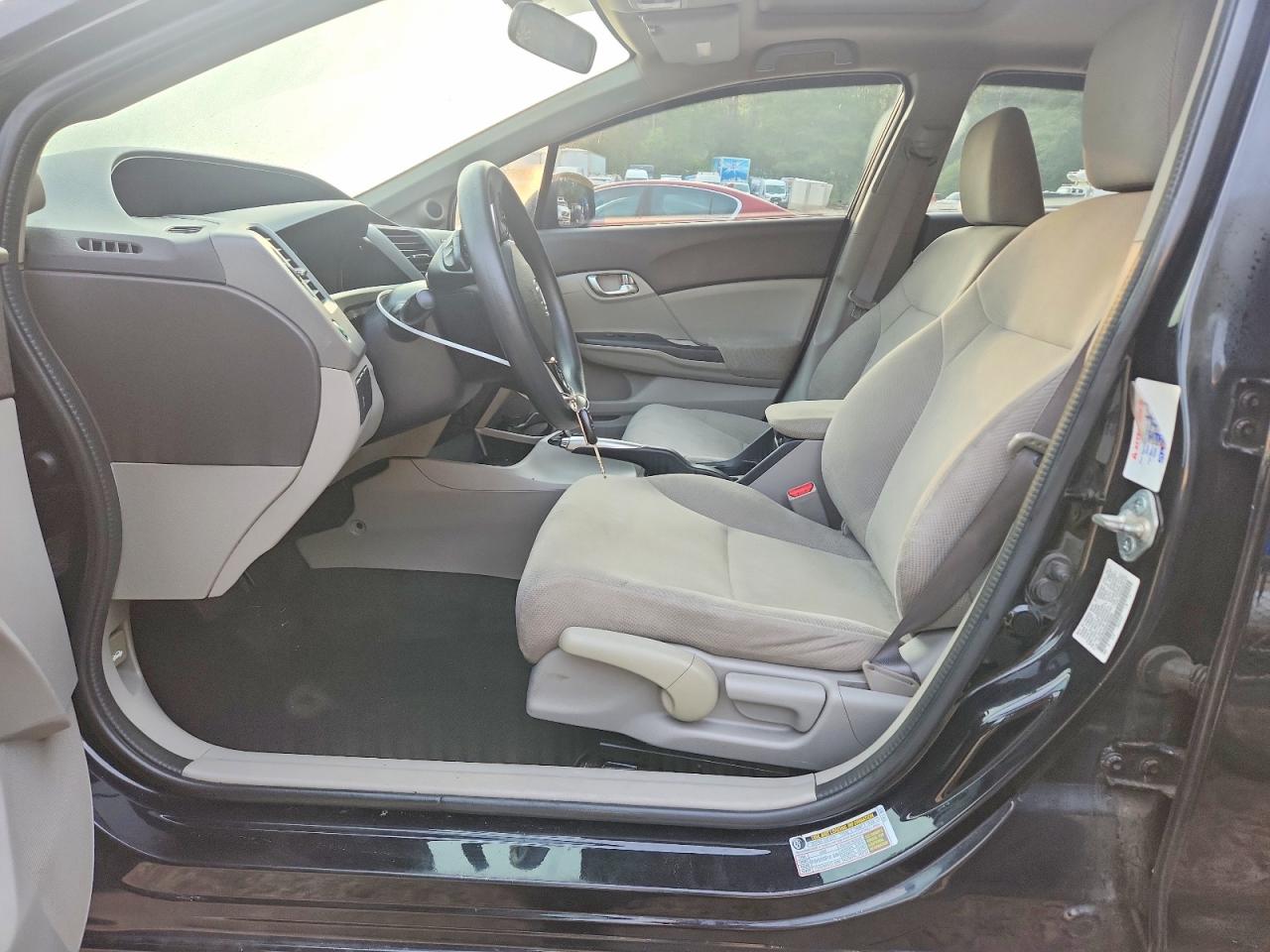 2012 Honda Civic Ex Black vin: 19XFB2F86CE382558