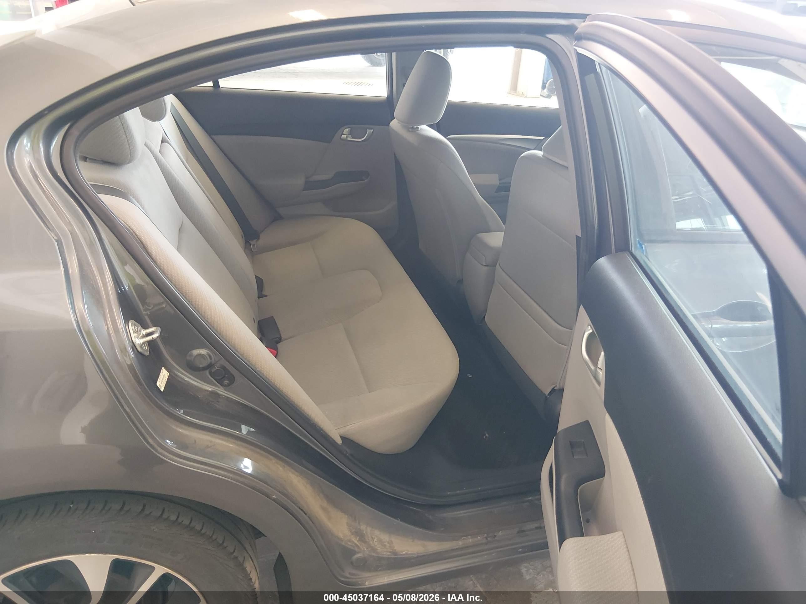 2013 Honda Civic Ex Серый vin: 19XFB2F86DE033045