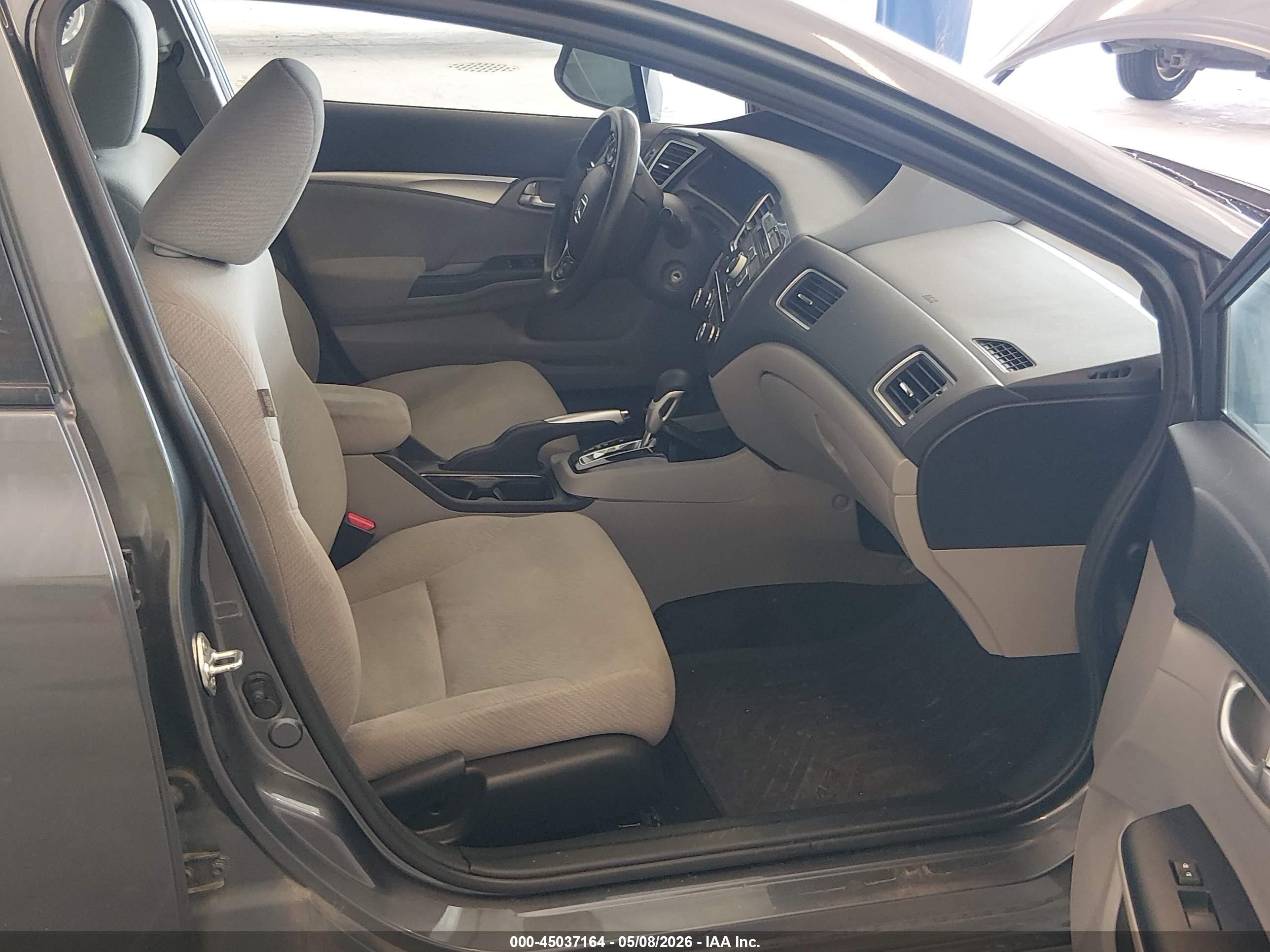 2013 Honda Civic Ex Серый vin: 19XFB2F86DE033045