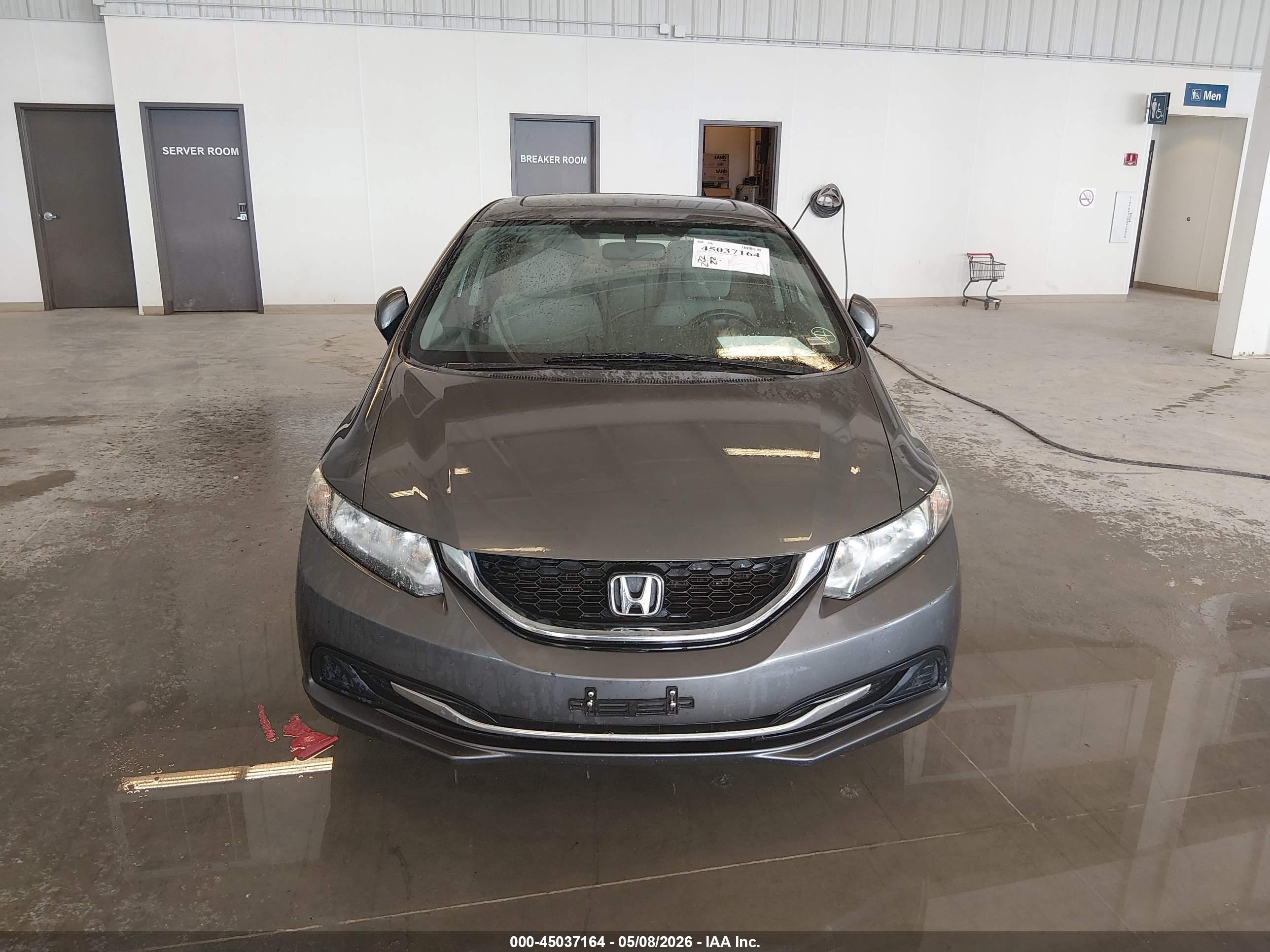 2013 Honda Civic Ex Серый vin: 19XFB2F86DE033045