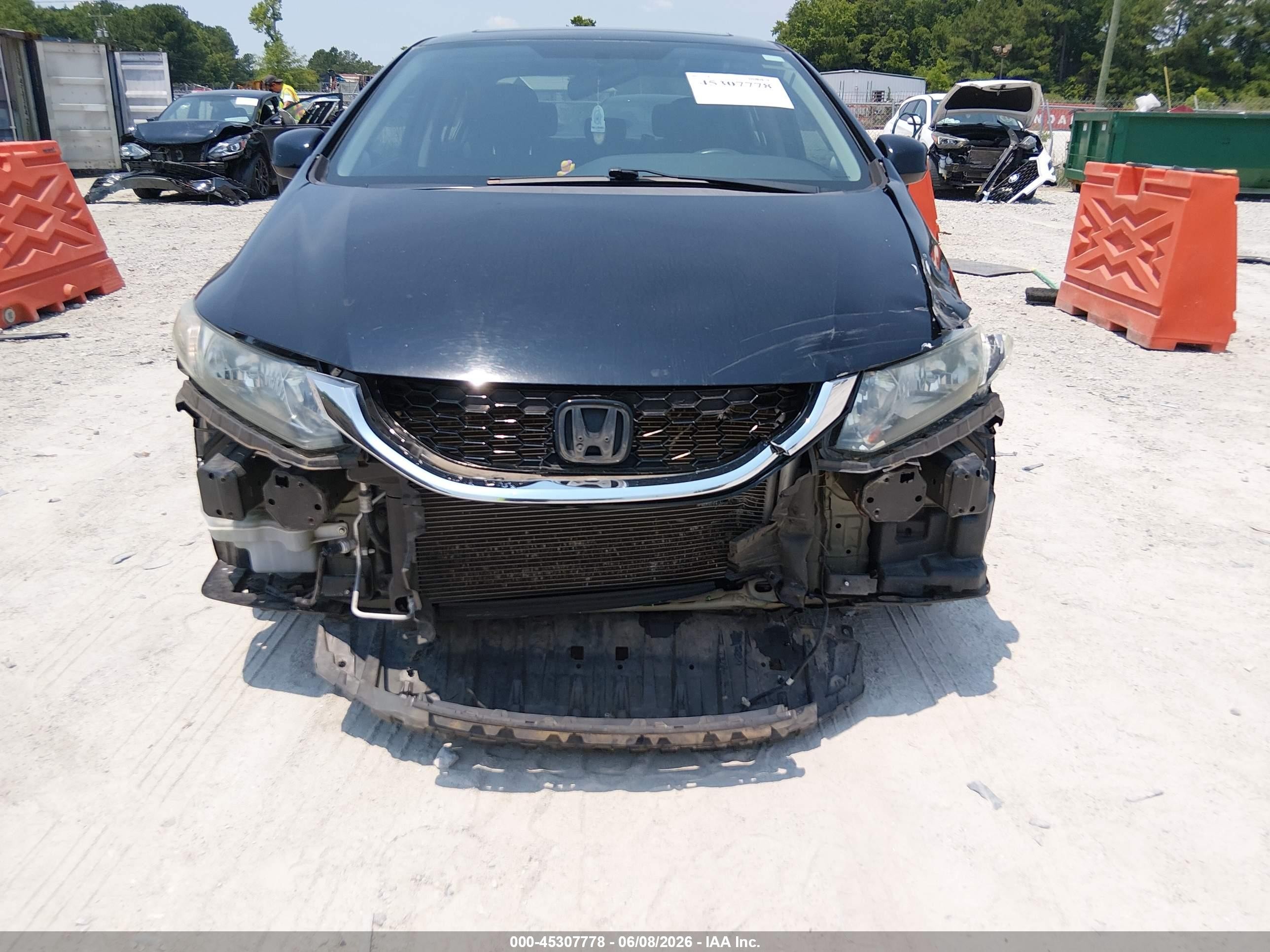 2013 Honda Civic Ex Black vin: 19XFB2F86DE050573