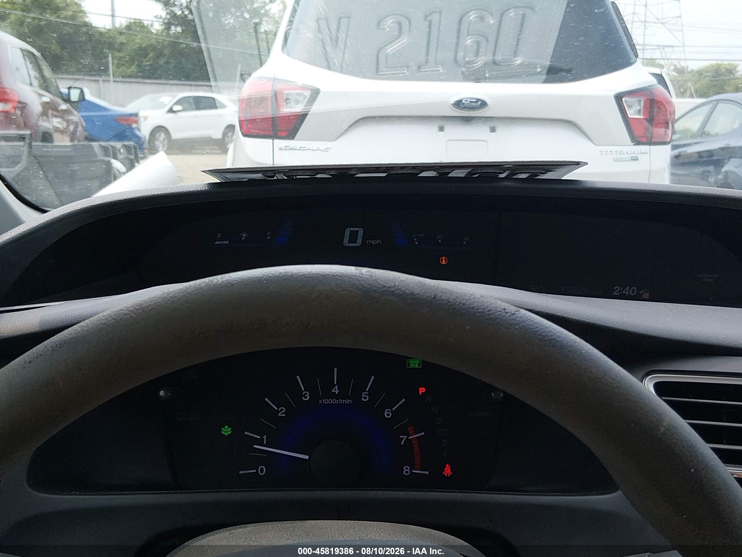 2013 Honda Civic Ex Черный vin: 19XFB2F86DE074565