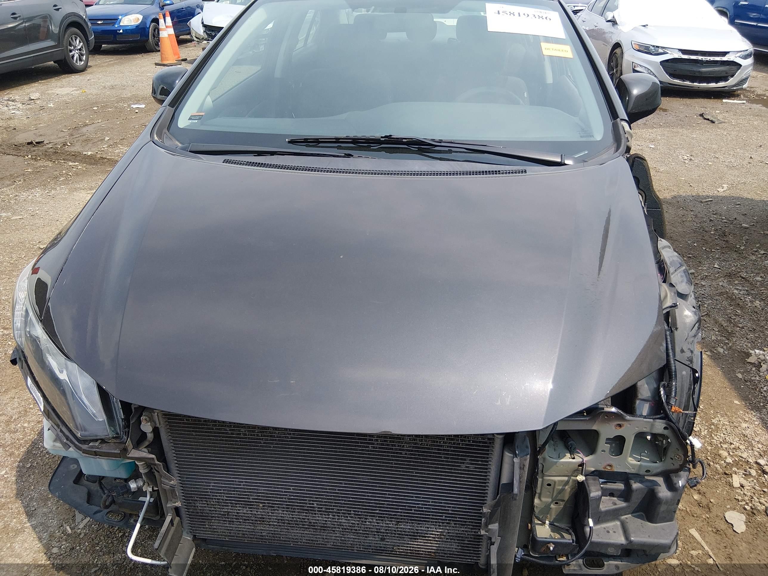 2013 Honda Civic Ex Черный vin: 19XFB2F86DE074565