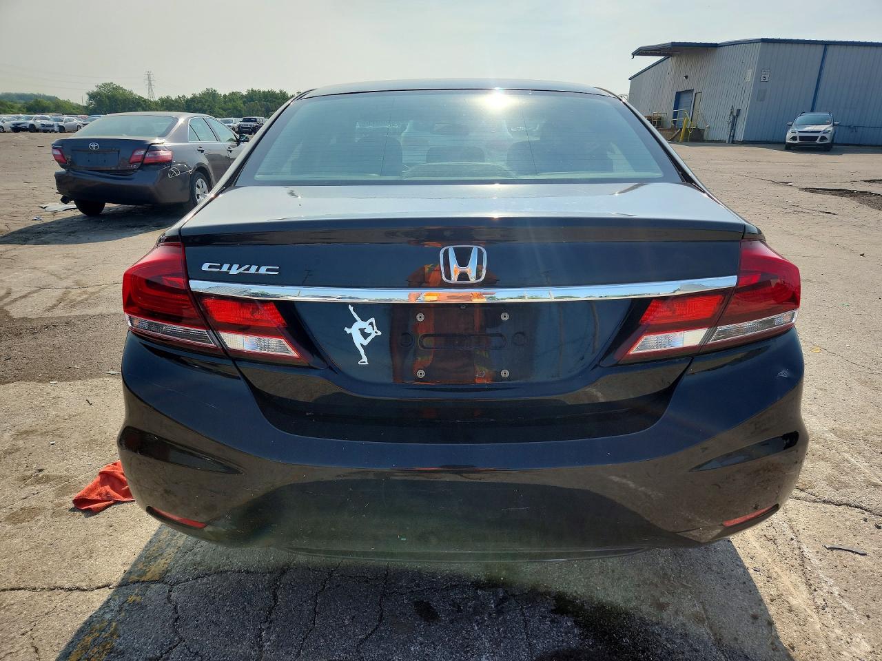 2013 Honda Civic Ex Черный vin: 19XFB2F86DE210581