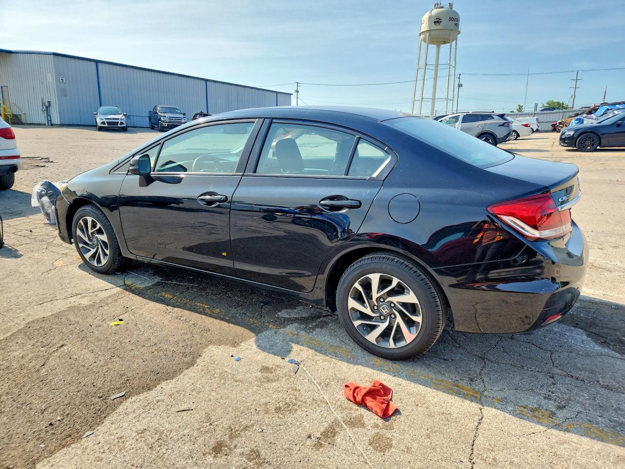 2013 Honda Civic Ex Черный vin: 19XFB2F86DE210581