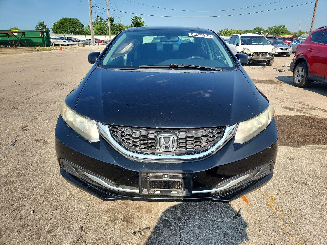 2013 Honda Civic Ex Черный vin: 19XFB2F86DE210581