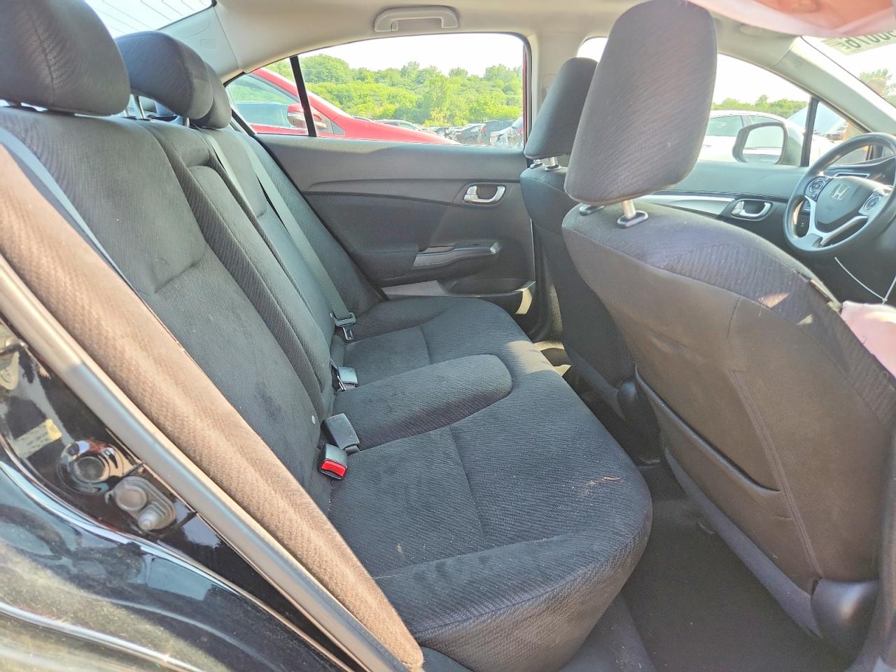 2013 Honda Civic Ex Черный vin: 19XFB2F86DE210581
