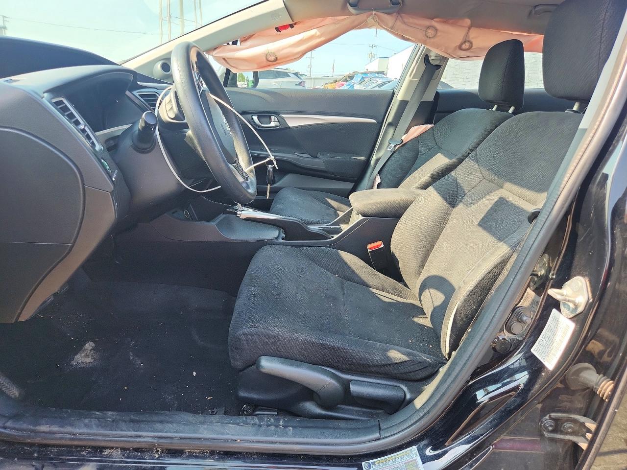 2013 Honda Civic Ex Черный vin: 19XFB2F86DE210581