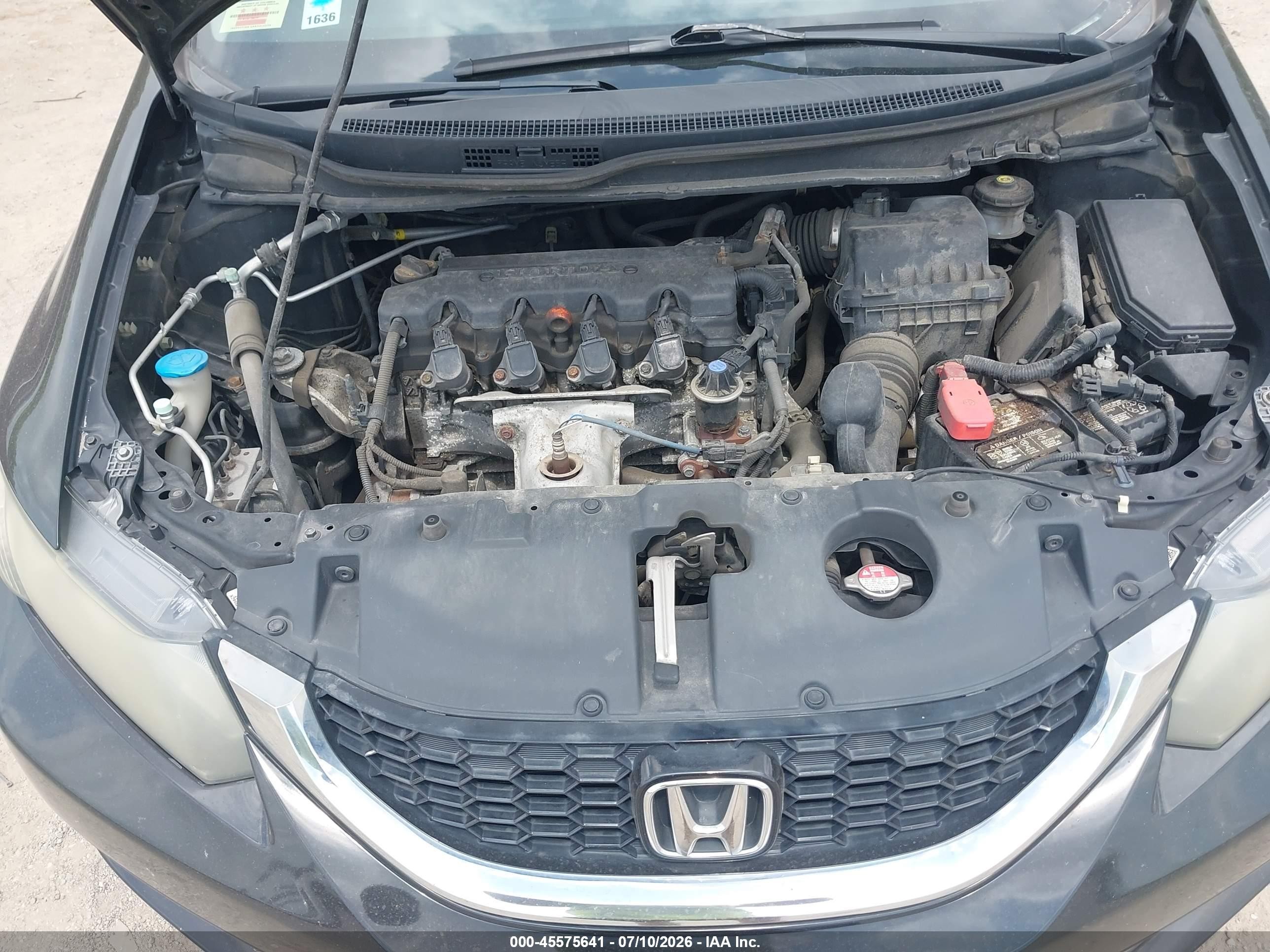 2013 Honda Civic Ex Черный vin: 19XFB2F86DE232886