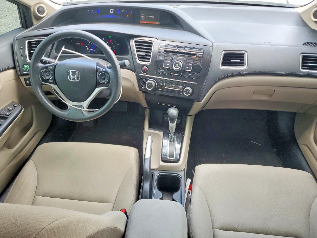 2013 Honda Civic Ex Серый vin: 19XFB2F86DE252815