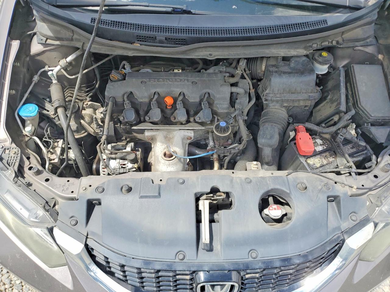 2013 Honda Civic Ex Серый vin: 19XFB2F86DE252815