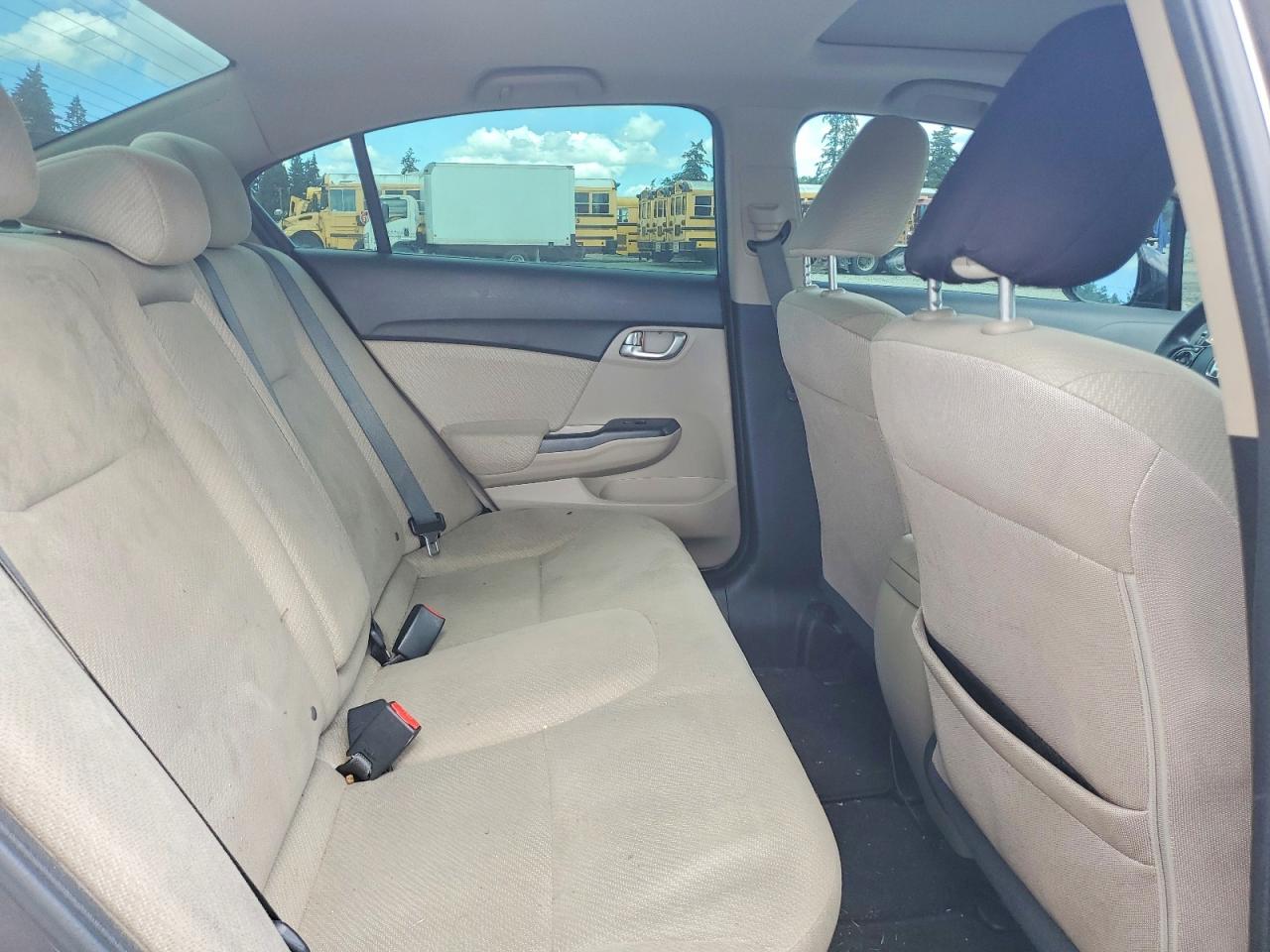 2013 Honda Civic Ex Серый vin: 19XFB2F86DE252815