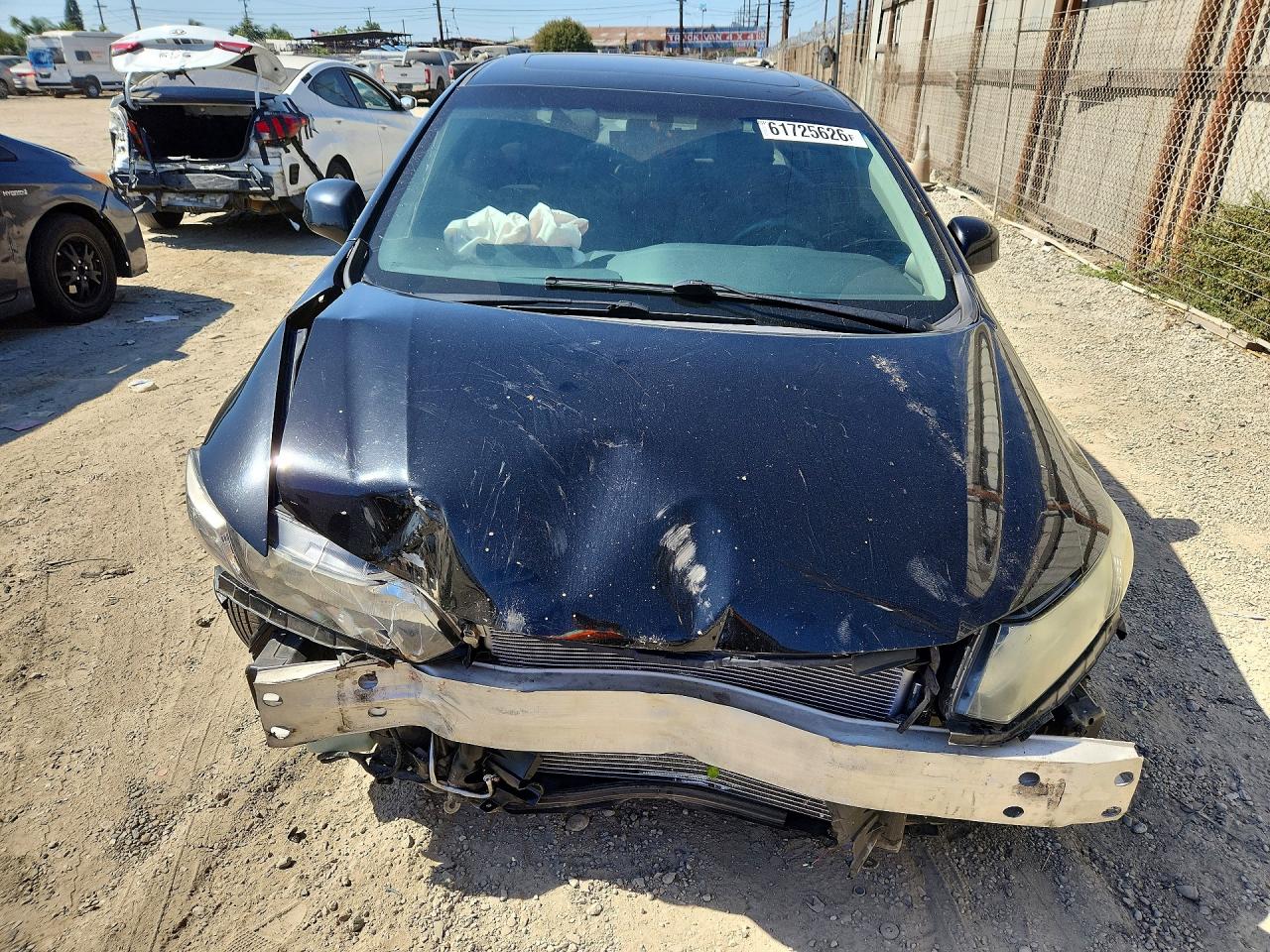 2013 Honda Civic Ex Черный vin: 19XFB2F86DE273793