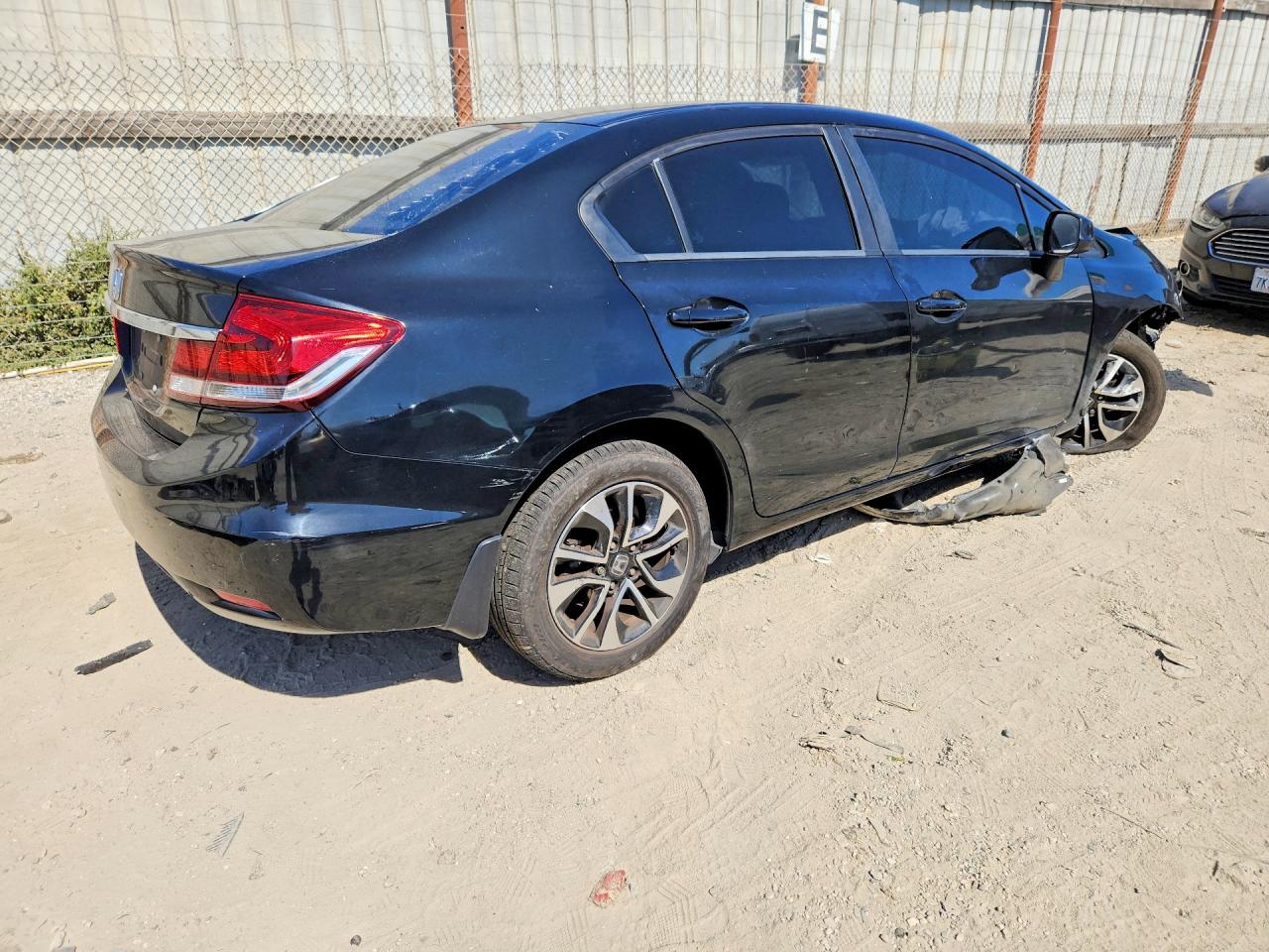 2013 Honda Civic Ex Черный vin: 19XFB2F86DE273793