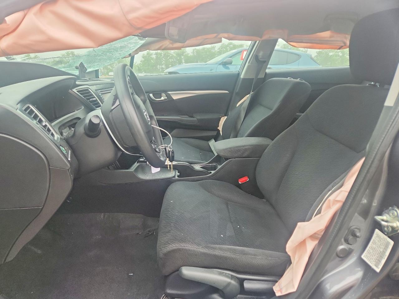 2013 Honda Civic Ex Gray vin: 19XFB2F86DE284969
