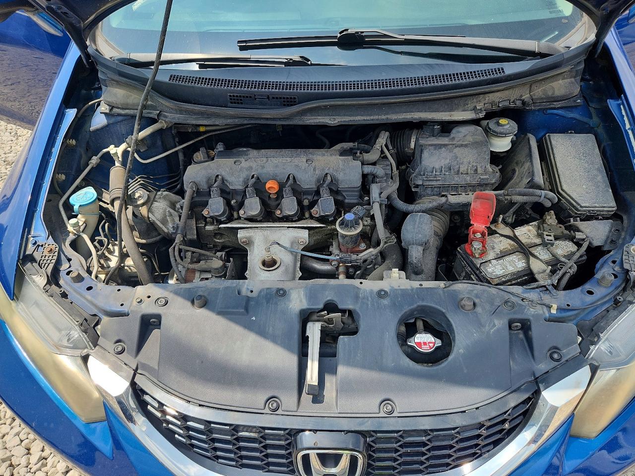 2014 Honda Civic Ex Blue vin: 19XFB2F86EE016358