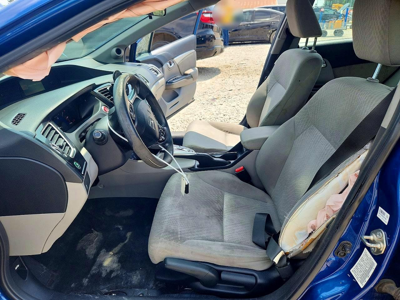 2014 Honda Civic Ex Blue vin: 19XFB2F86EE016358