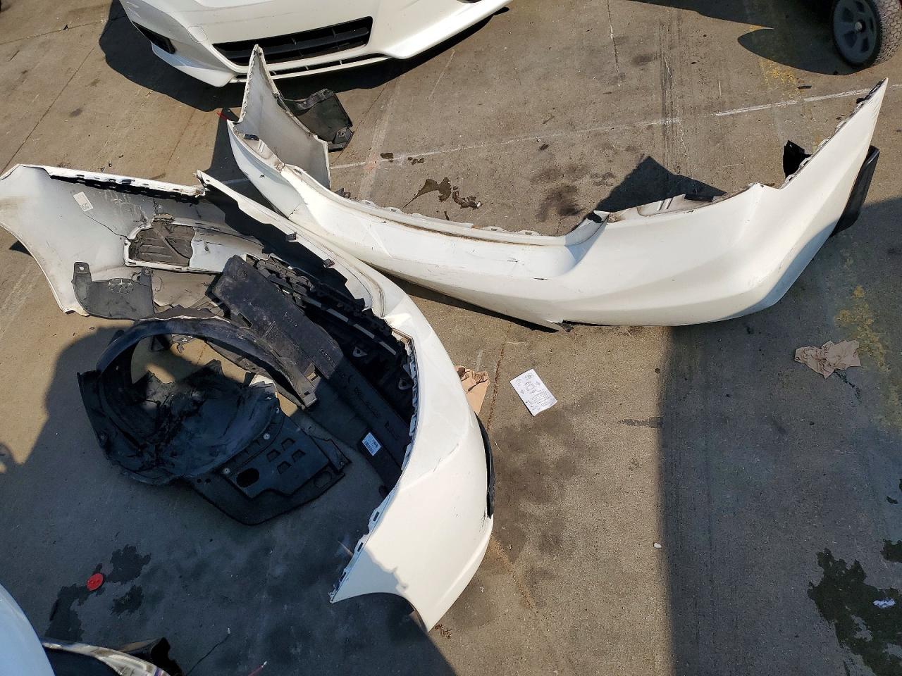2014 Honda Civic Ex White vin: 19XFB2F86EE037355