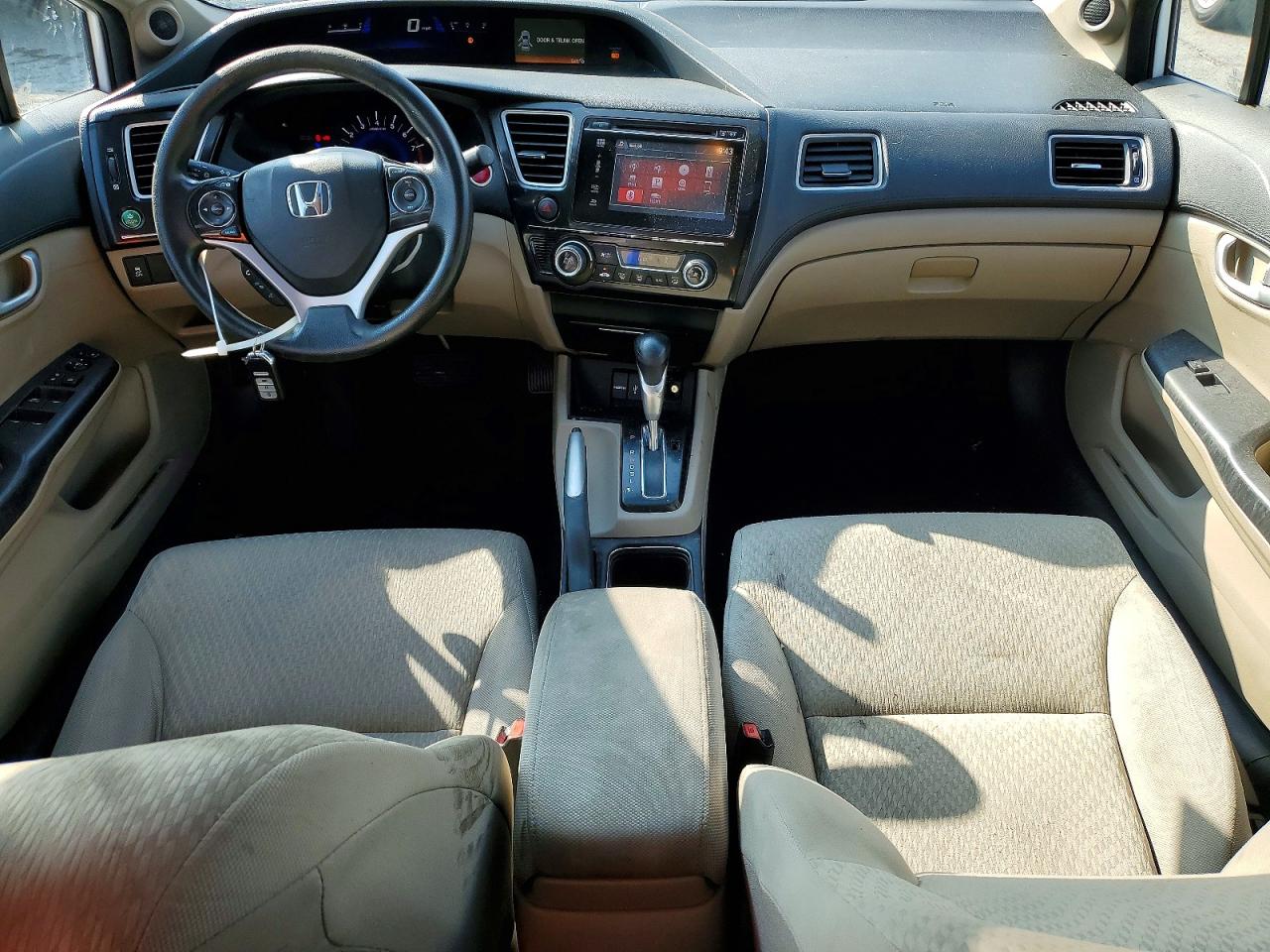 2014 Honda Civic Ex White vin: 19XFB2F86EE037355