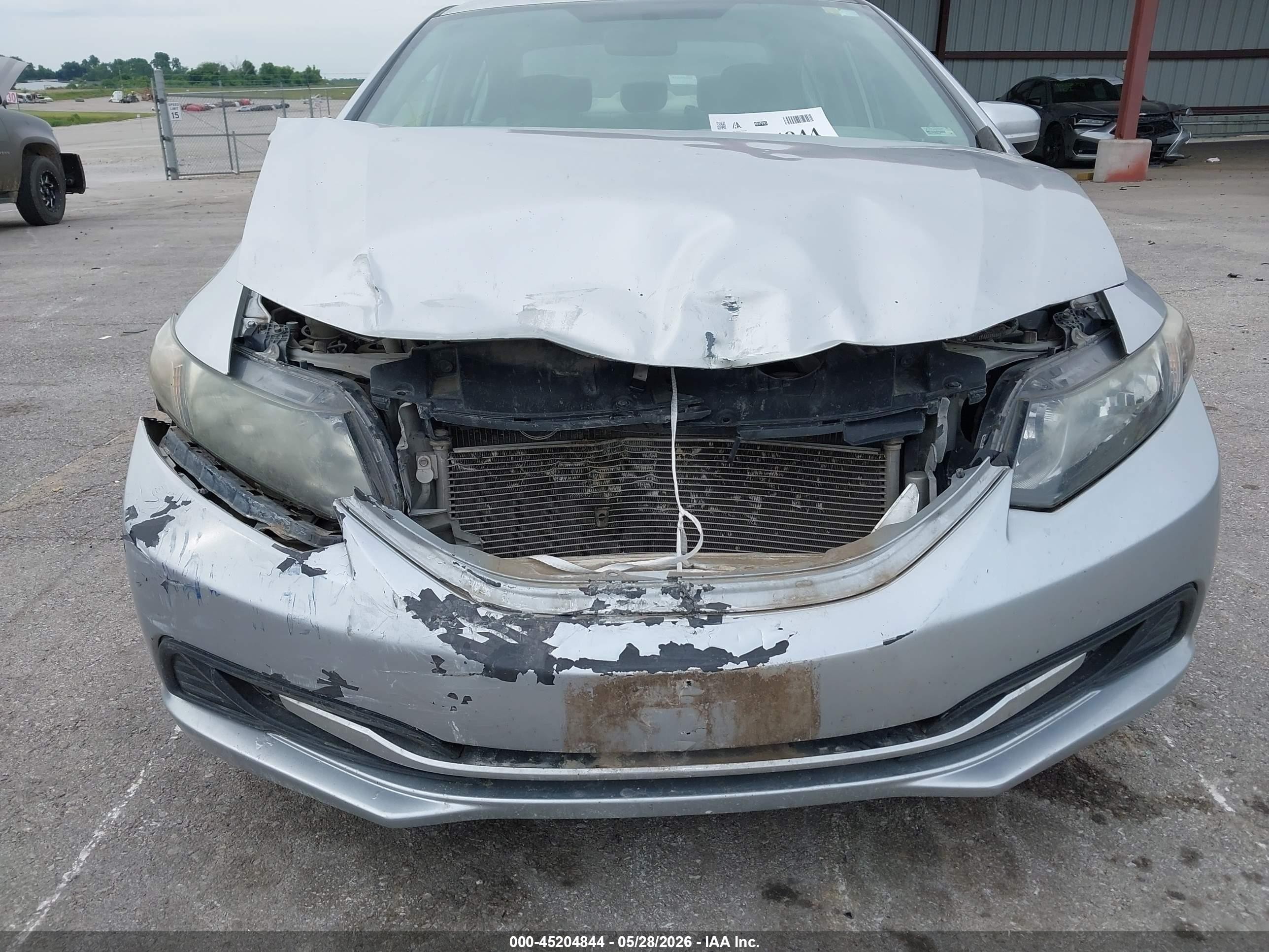 2014 Honda Civic Ex Gray vin: 19XFB2F86EE064748