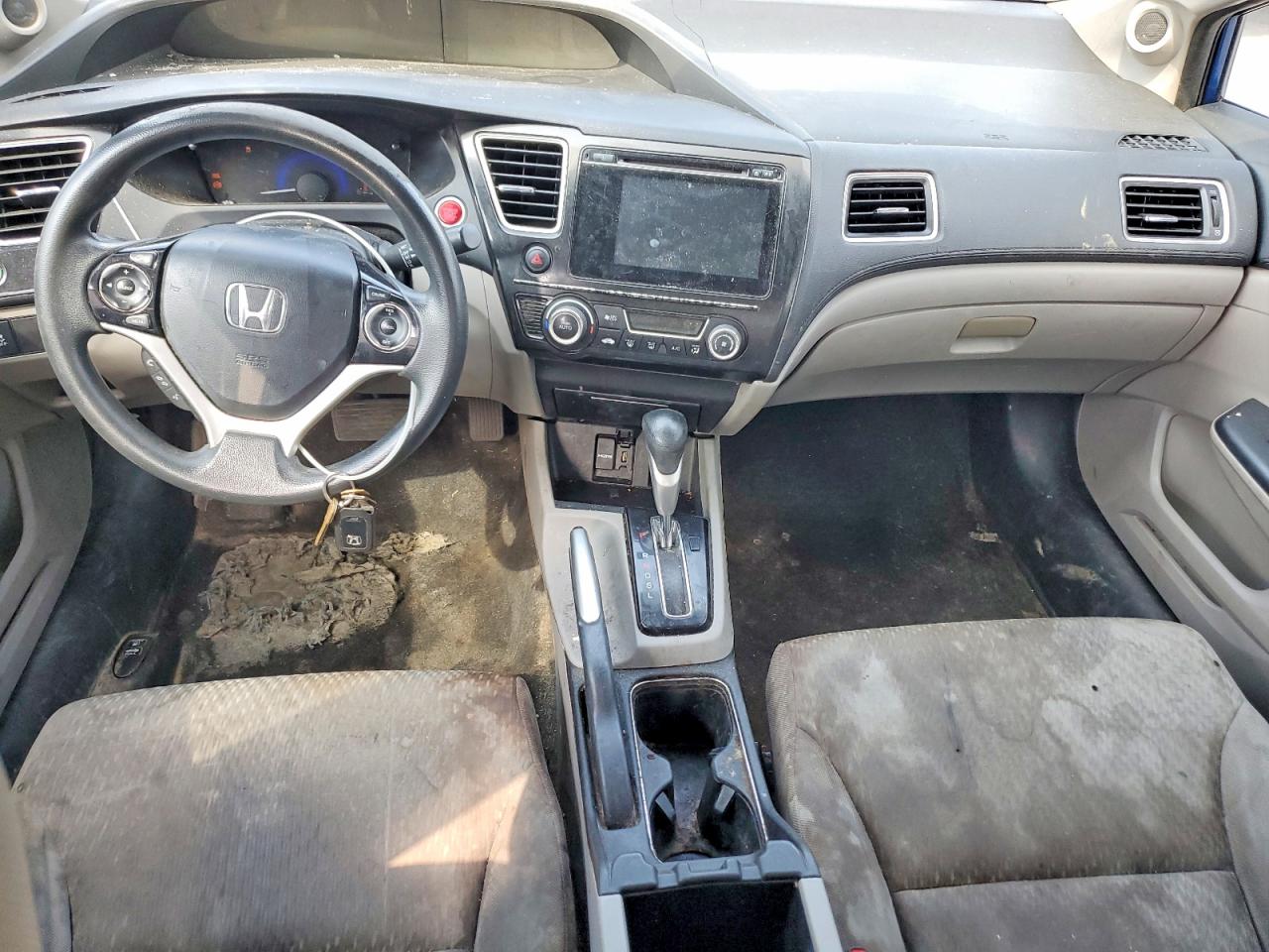 2014 Honda Civic Ex Blue vin: 19XFB2F86EE077046