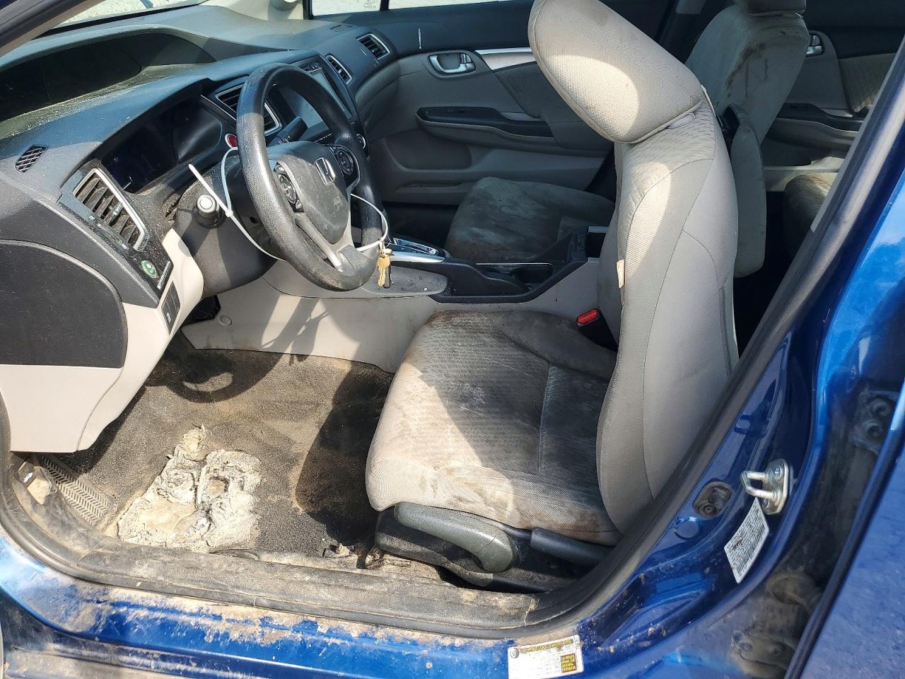 2014 Honda Civic Ex Blue vin: 19XFB2F86EE077046
