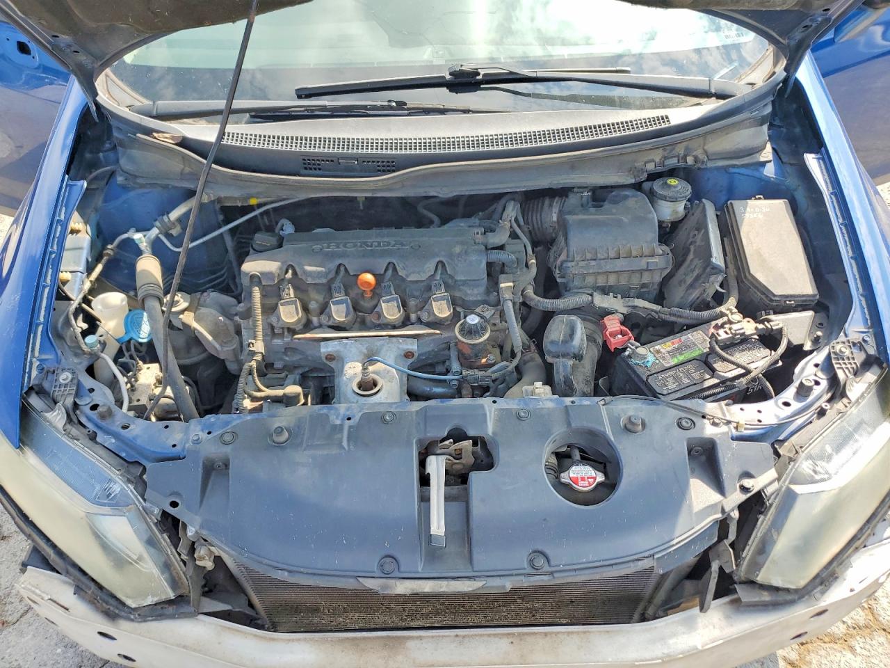 2014 Honda Civic Ex Blue vin: 19XFB2F86EE077046