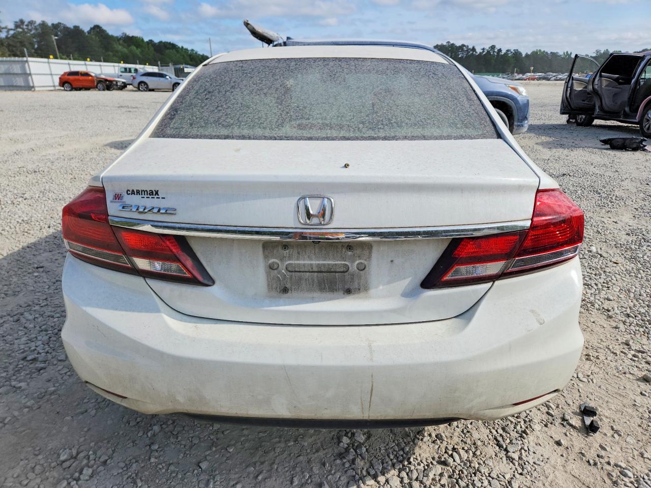 2014 Honda Civic Ex White vin: 19XFB2F86EE080769