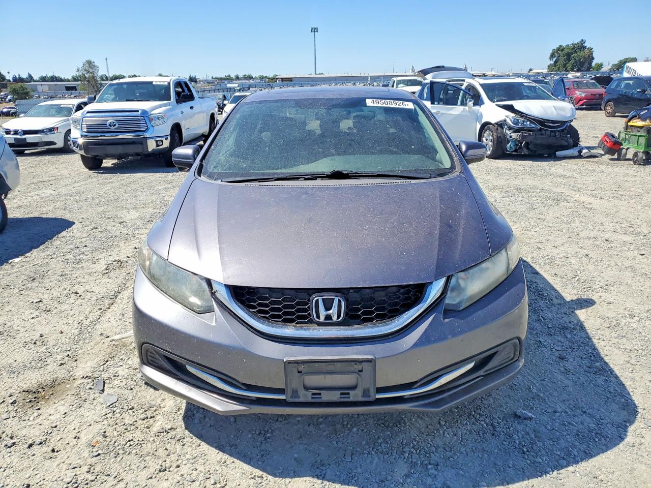 2014 Honda Civic Ex Gray vin: 19XFB2F86EE237863