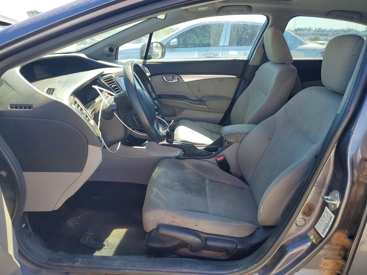 2014 Honda Civic Ex Gray vin: 19XFB2F86EE237863