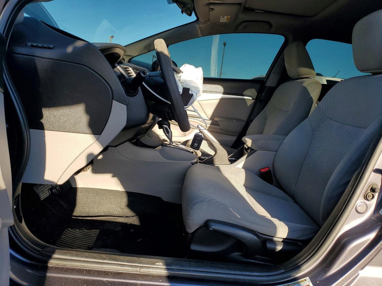 2014 Honda Civic Ex Gray vin: 19XFB2F86EE255389