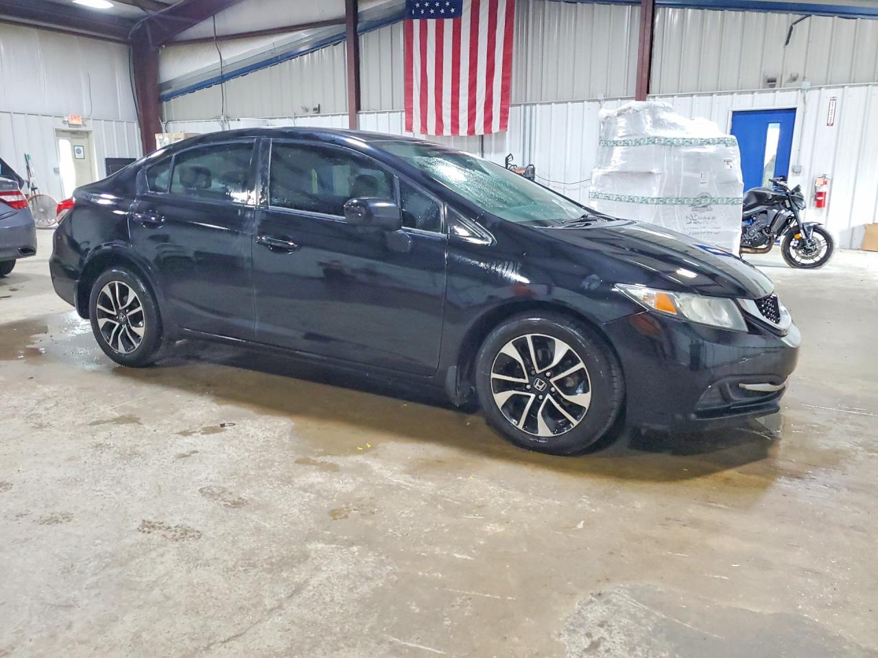 2014 Honda Civic Ex Black vin: 19XFB2F86EE257532
