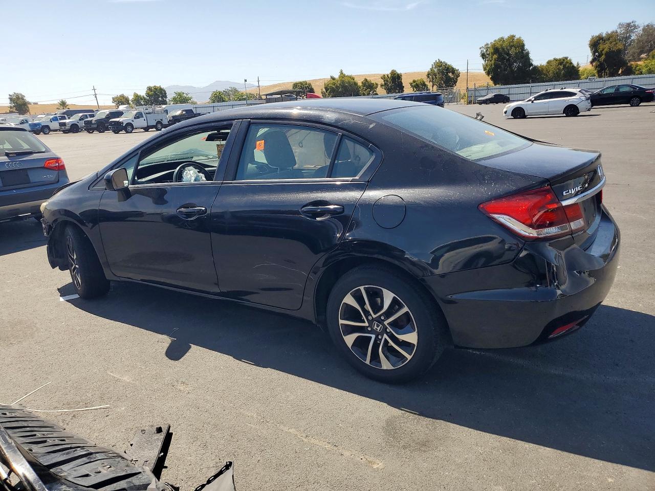 2014 Honda Civic Ex Black vin: 19XFB2F86EE264612