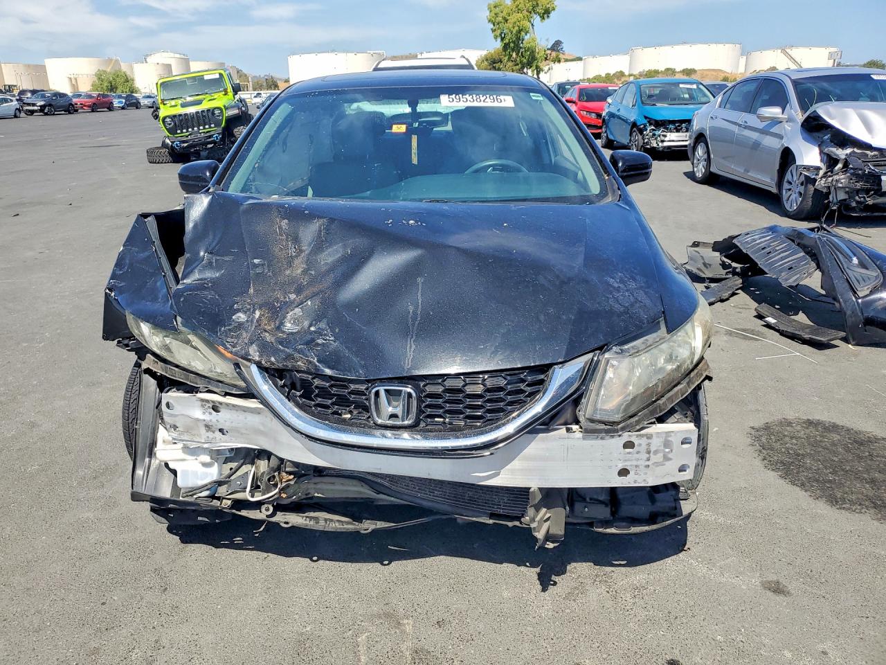 2014 Honda Civic Ex Black vin: 19XFB2F86EE264612