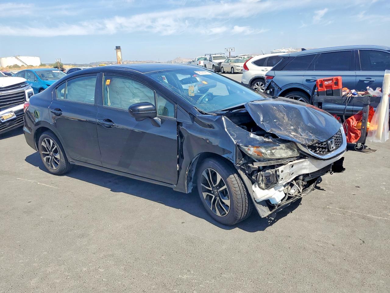 2014 Honda Civic Ex Black vin: 19XFB2F86EE264612