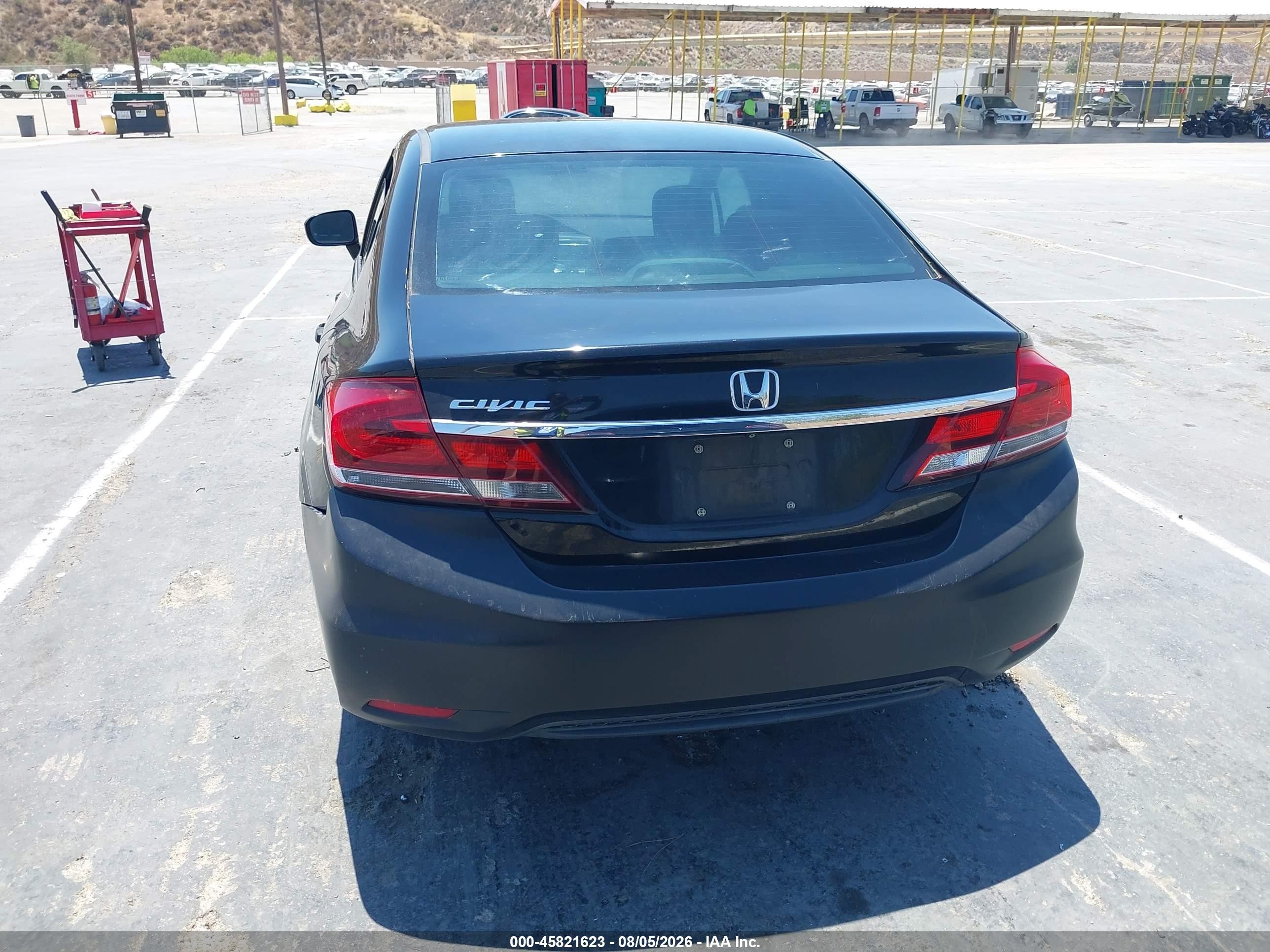 2014 Honda Civic Ex Black vin: 19XFB2F86EE266067