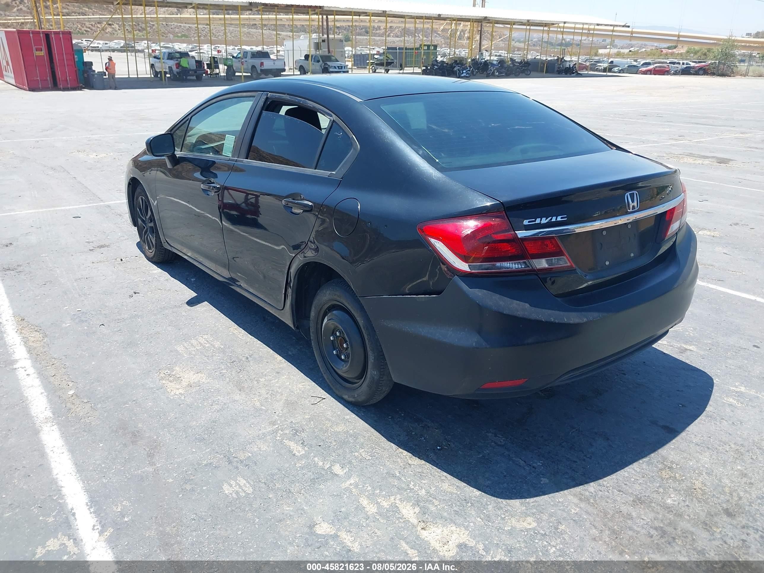 2014 Honda Civic Ex Black vin: 19XFB2F86EE266067