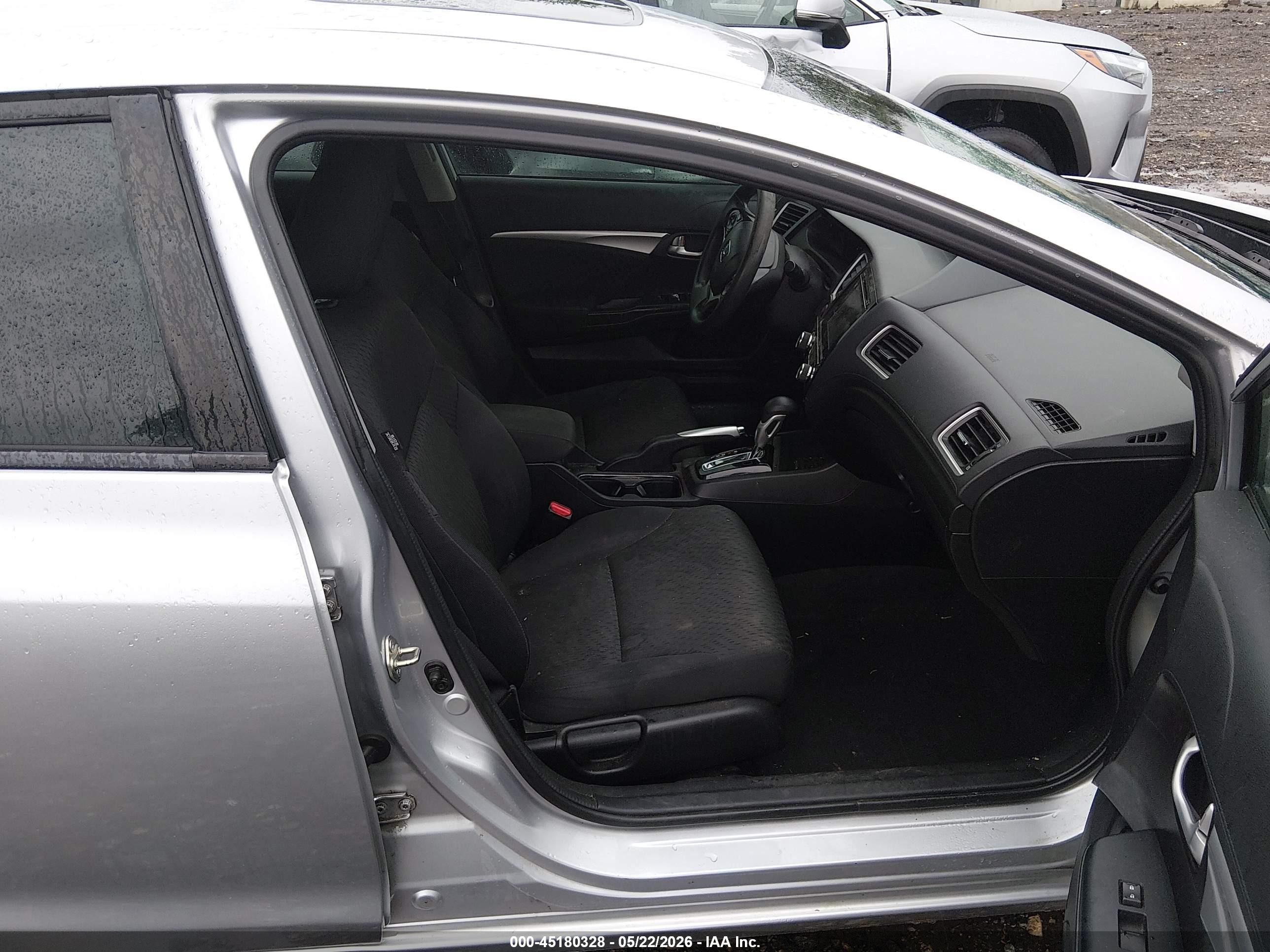 2014 Honda Civic Ex Silver vin: 19XFB2F86EE270104