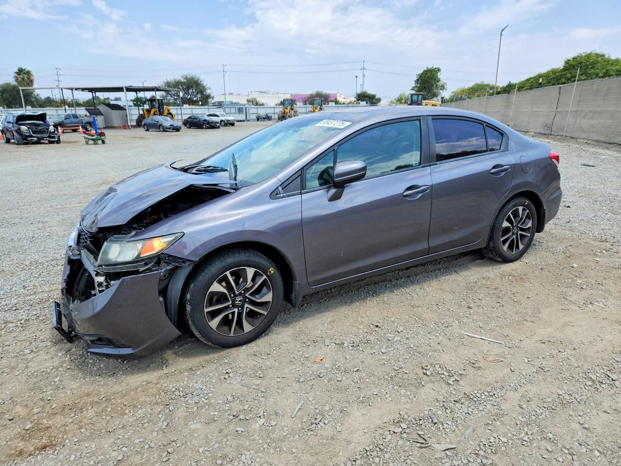 2014 Honda Civic Ex Silver vin: 19XFB2F86EE272242