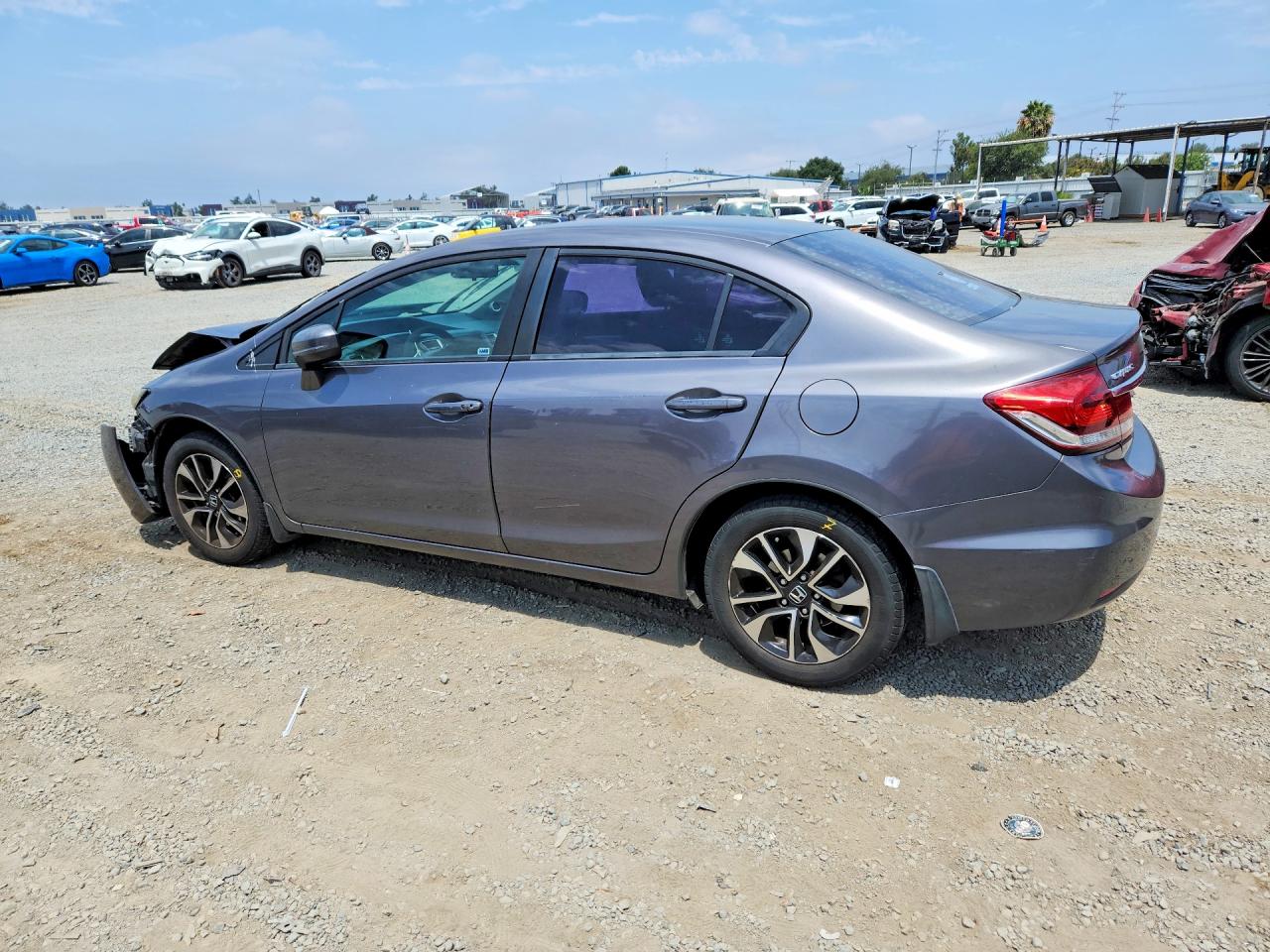 2014 Honda Civic Ex Silver vin: 19XFB2F86EE272242