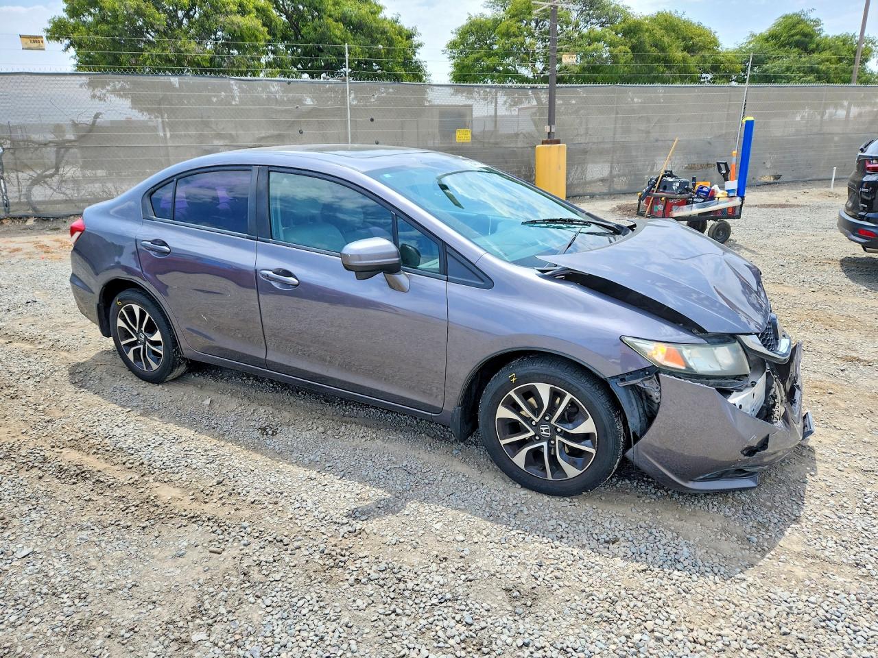2014 Honda Civic Ex Silver vin: 19XFB2F86EE272242