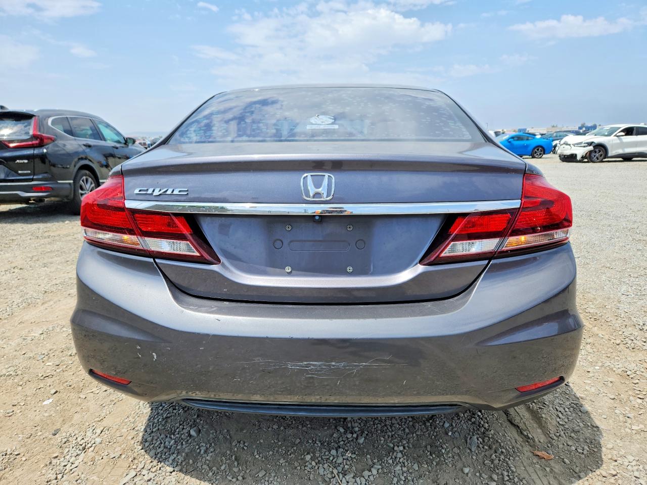 2014 Honda Civic Ex Silver vin: 19XFB2F86EE272242